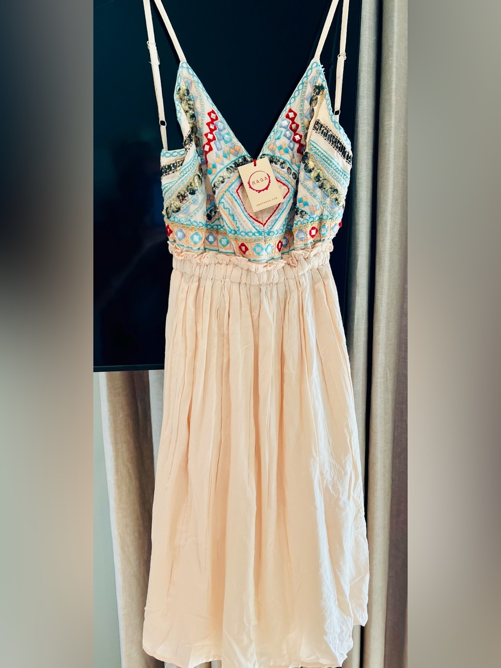 RAGA Cabana Baja Sunset Dress Size M